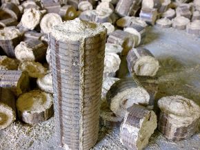 Củi trấu thủy lực